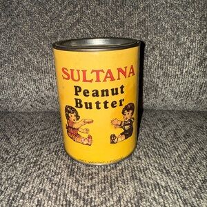 Yellow Peanut Butter Tin